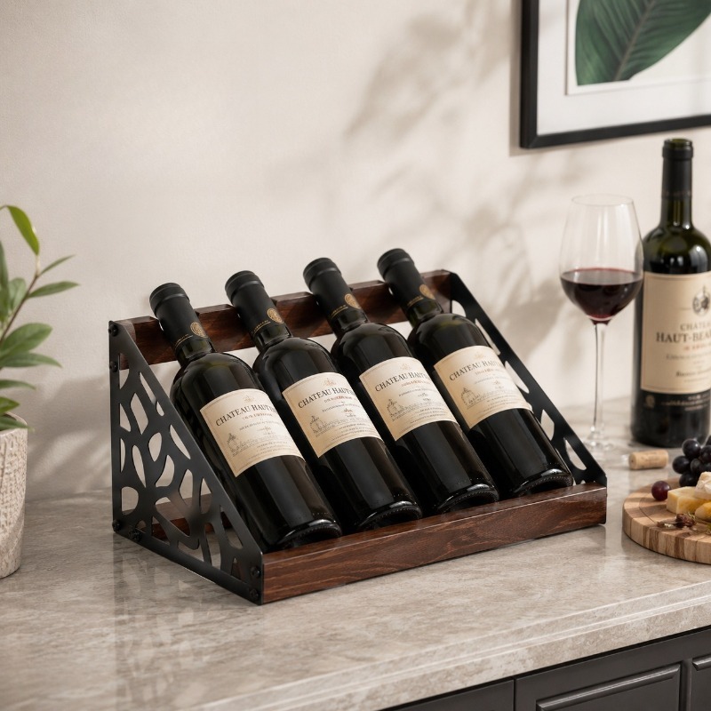 Home Bar Shelf - Home Bar Wooden Wine Rack Wine