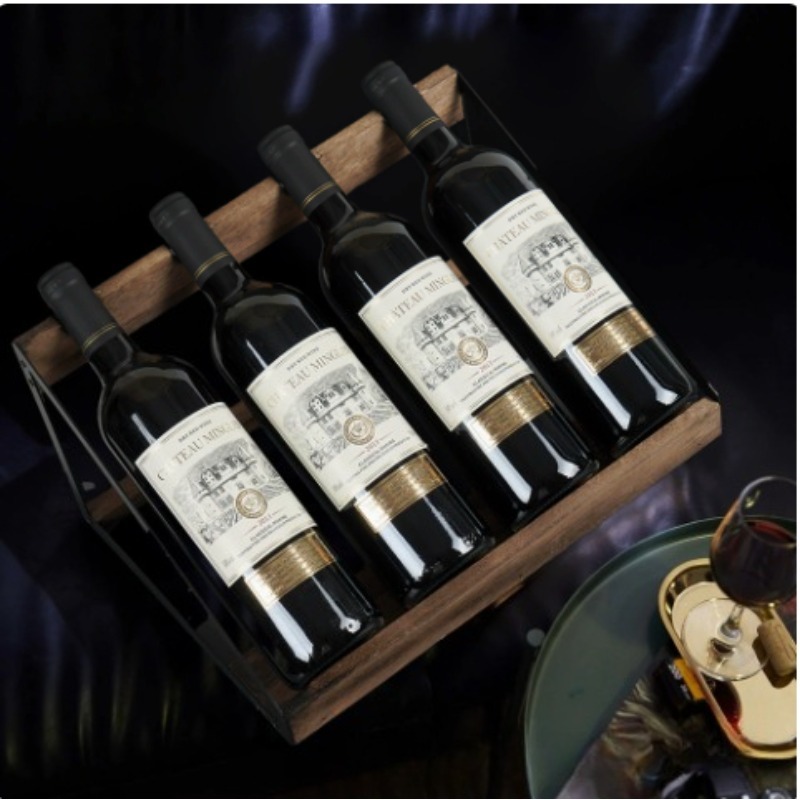 Home Bar Wooden Wine Rack Wine - огляд і ціна Home Bar Shelf
