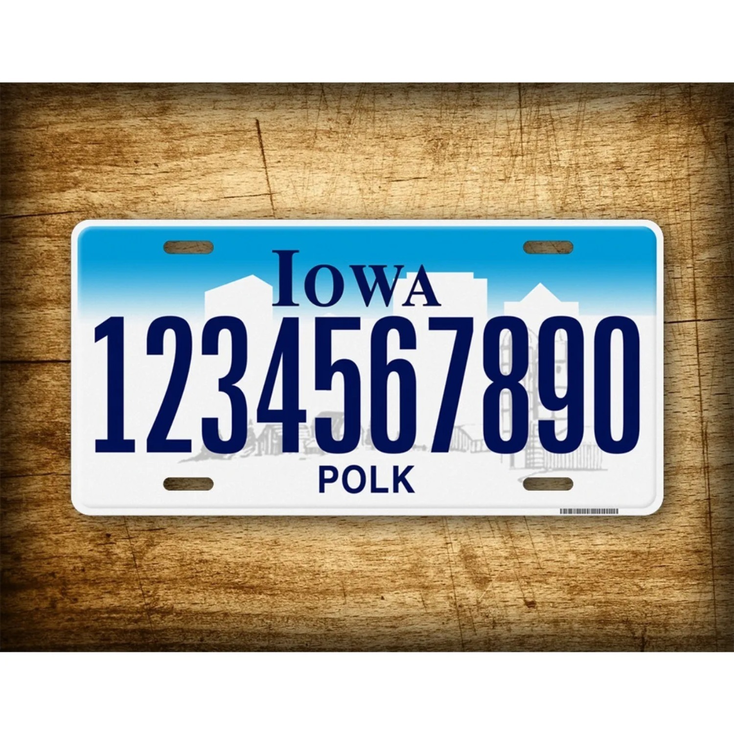 Personalized Iowa Vintage Meta - огляд і ціна Home Bar Accessories