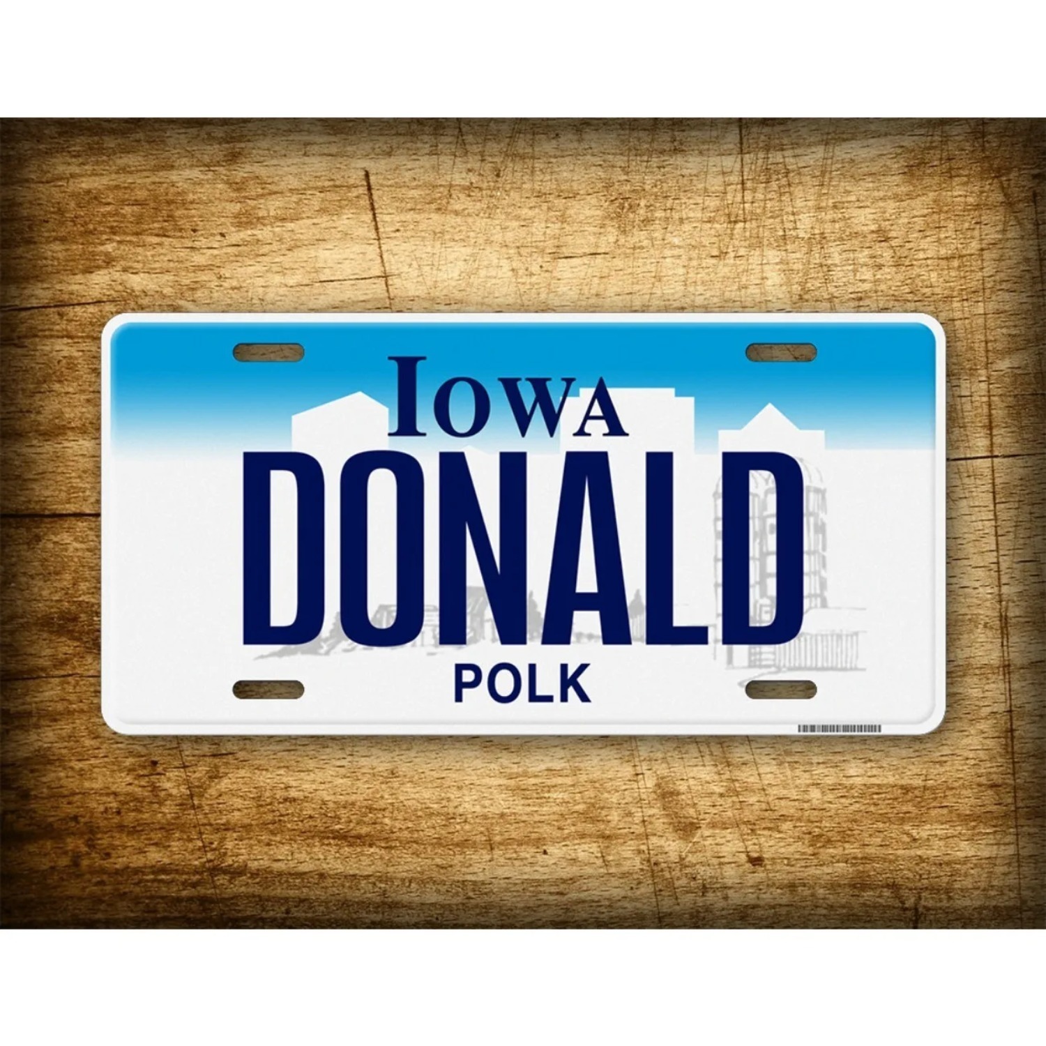 Personalized Iowa Vintage Meta - огляд і ціна Home Bar Accessories