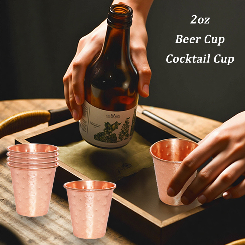 Set of 4/6 Copper Plating Beer - огляд і ціна Mule Copper Mug