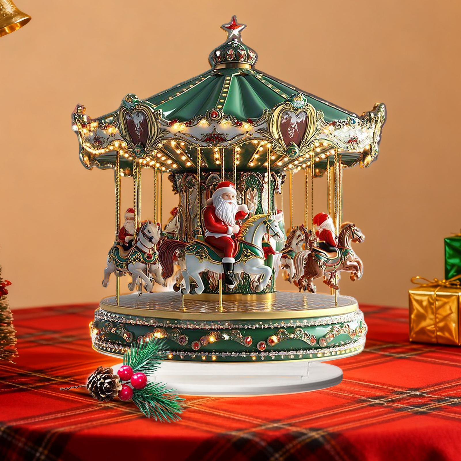 Christmas Carousel Acrylic 2D  - огляд і ціна Home Bar Shelves