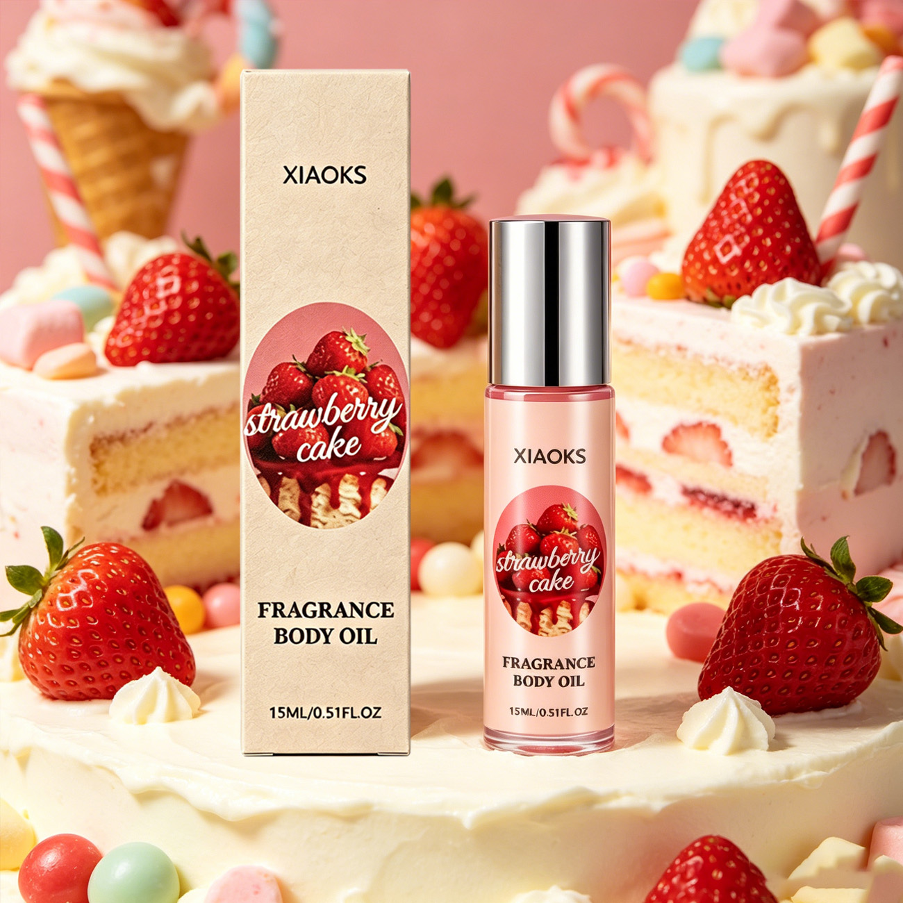 1 Bottle of Strawberry Cake Sw - огляд і ціна Home Bar Accessories