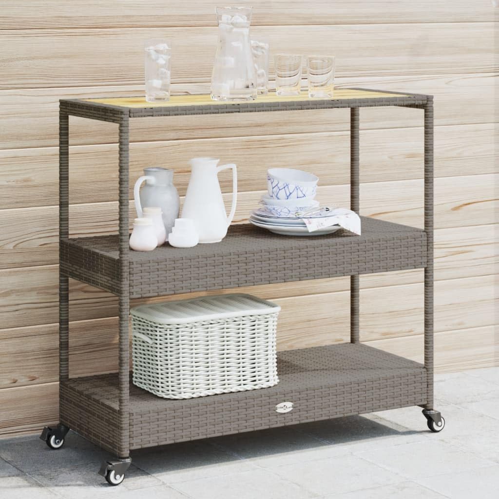 3-Tier Outdoor Bar Cart, Mobil - огляд і ціна Home Bar Shelves