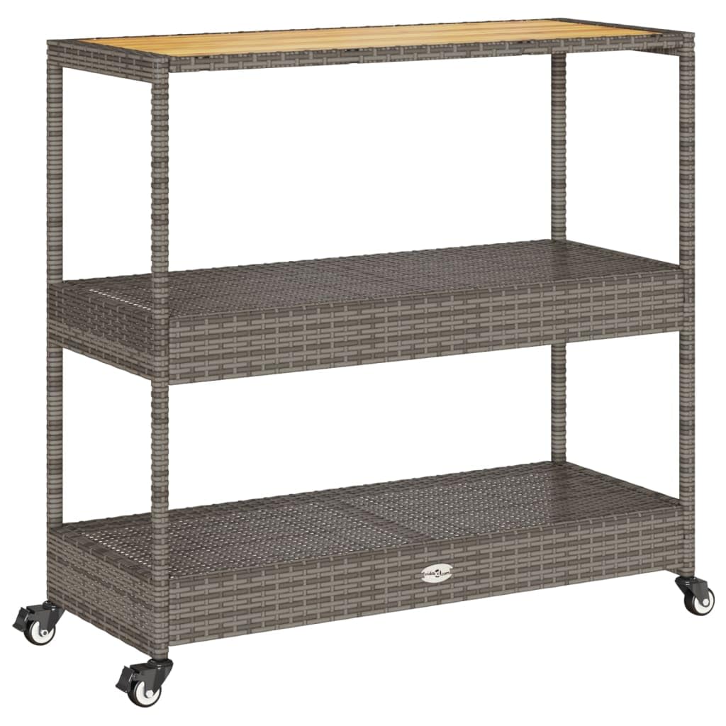 3-Tier Outdoor Bar Cart, Mobil - огляд і ціна Home Bar Shelves