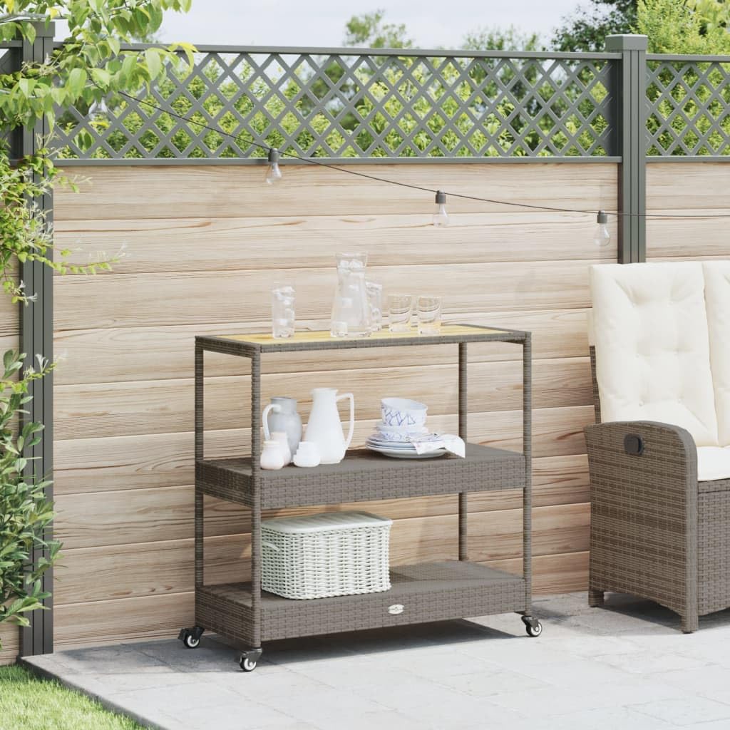 3-Tier Outdoor Bar Cart, Mobil - огляд і ціна Home Bar Shelves