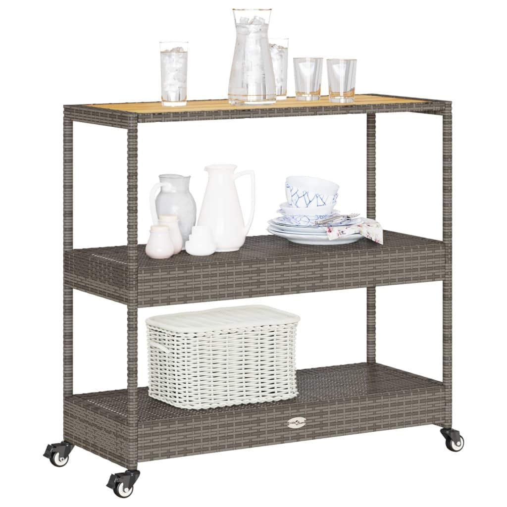 3-Tier Outdoor Bar Cart, Mobil - огляд і ціна Home Bar Shelves