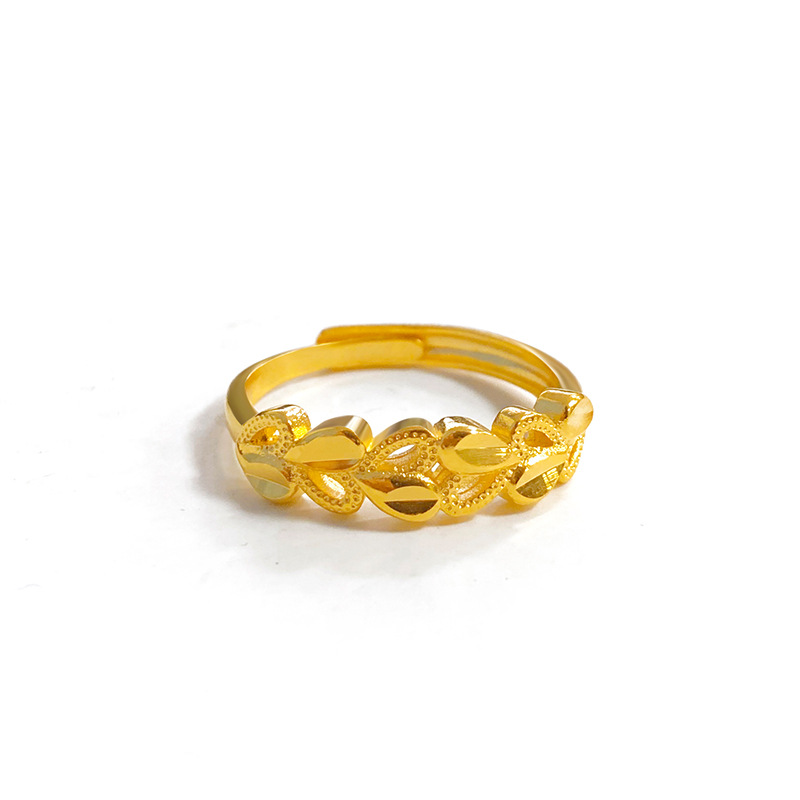 100% 18K Gold Jewelry rings fo - огляд і ціна Bar Cart Gold