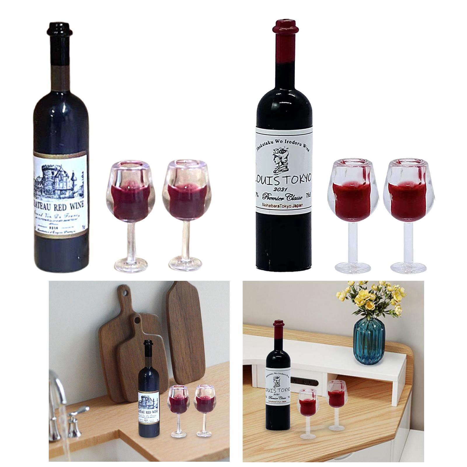 1/12 Scale Dollhouse Wine Bott - огляд і ціна Home Bar Shelf
