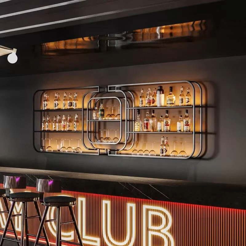 Simple Wrought Iron Wine Rack  - огляд і ціна Home Bar And Counter